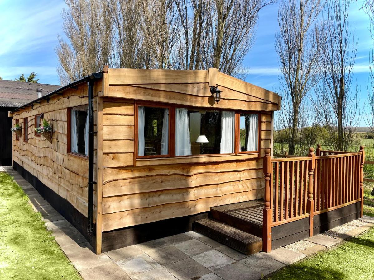 Poplar Lodge Log Caravan Kirkby on Bain 외부 사진