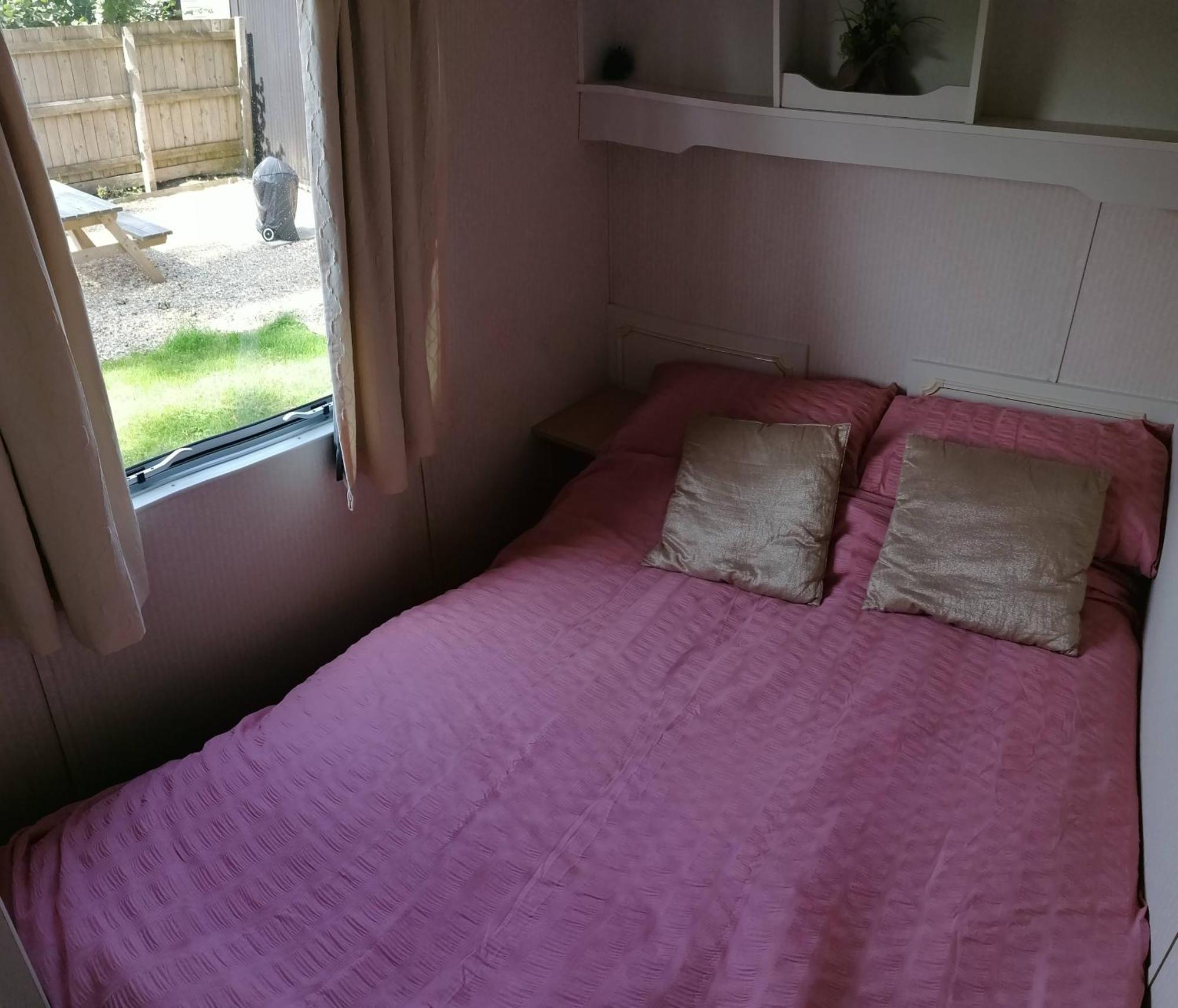 Poplar Lodge Log Caravan Kirkby on Bain 외부 사진